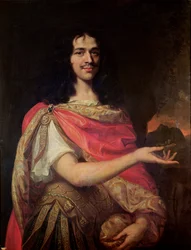 Porträt vermutlich von Molière (1622-73)